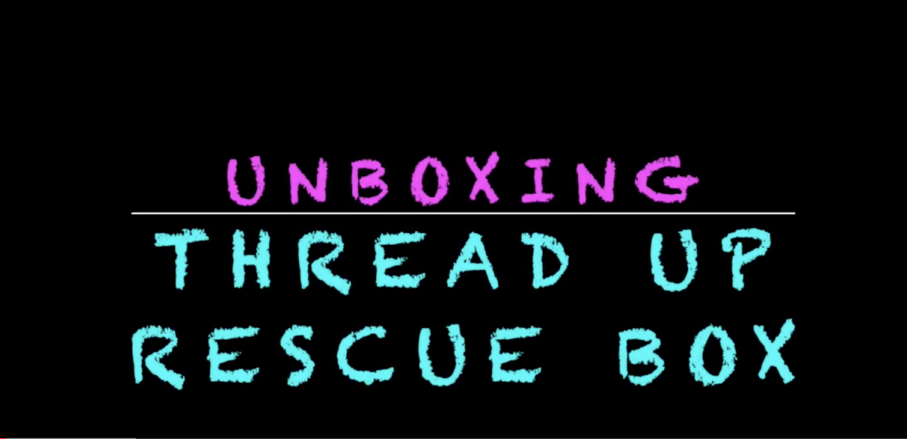 Thredup Rescue Unboxing - Corporate Crunchy
